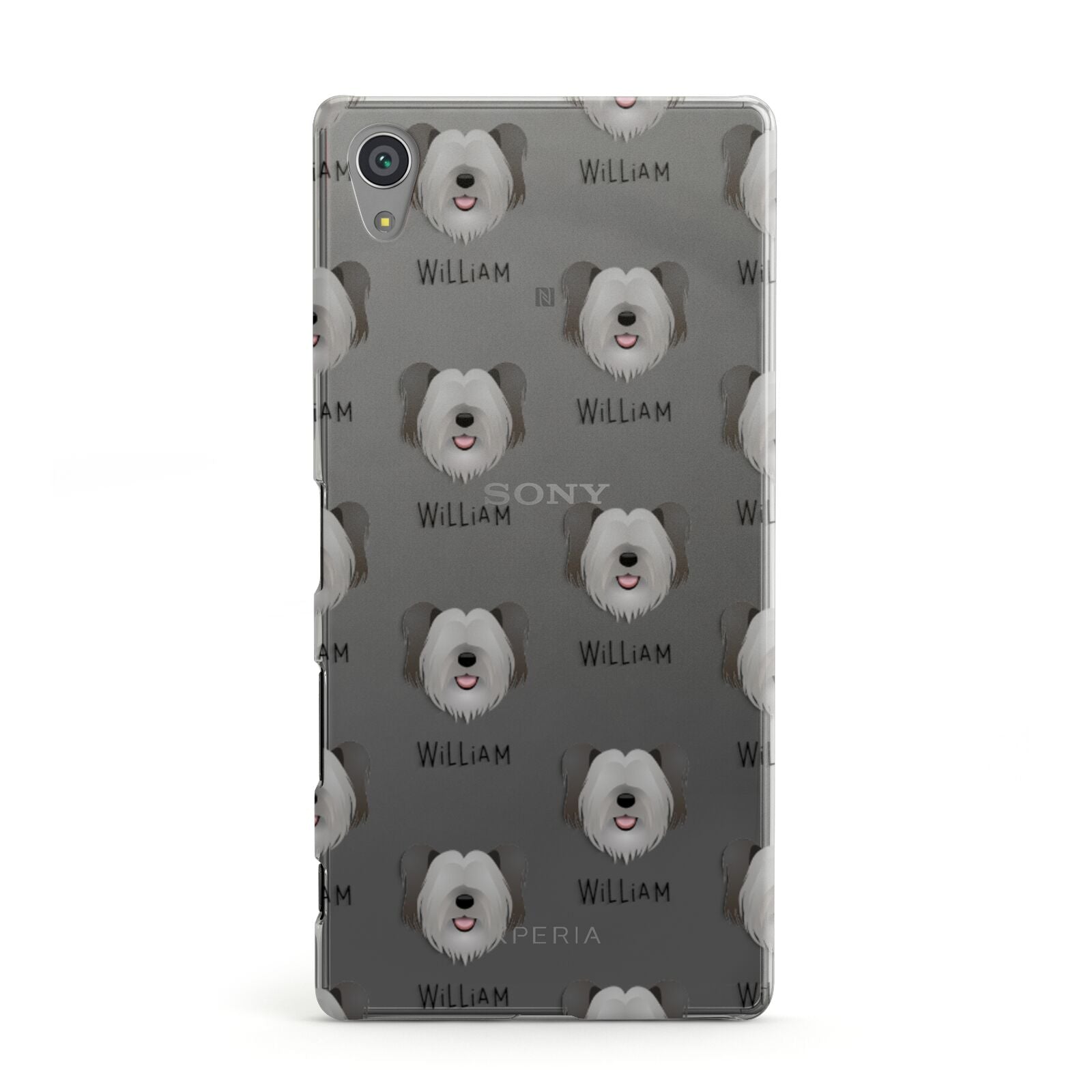 Skye Terrier Icon with Name Sony Xperia Case