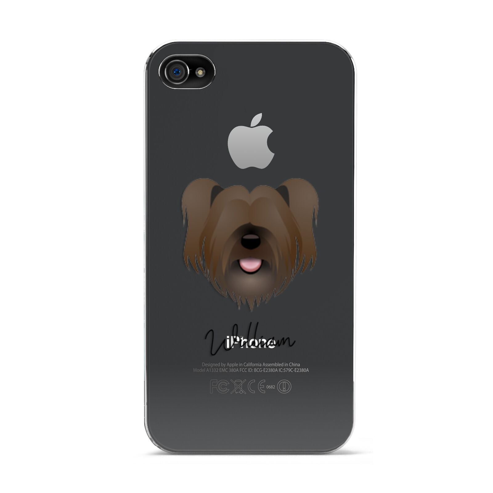 Skye Terrier Personalised Apple iPhone 4s Case