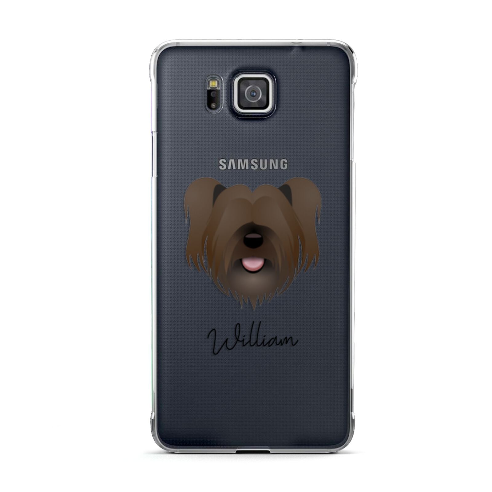 Skye Terrier Personalised Samsung Galaxy Alpha Case