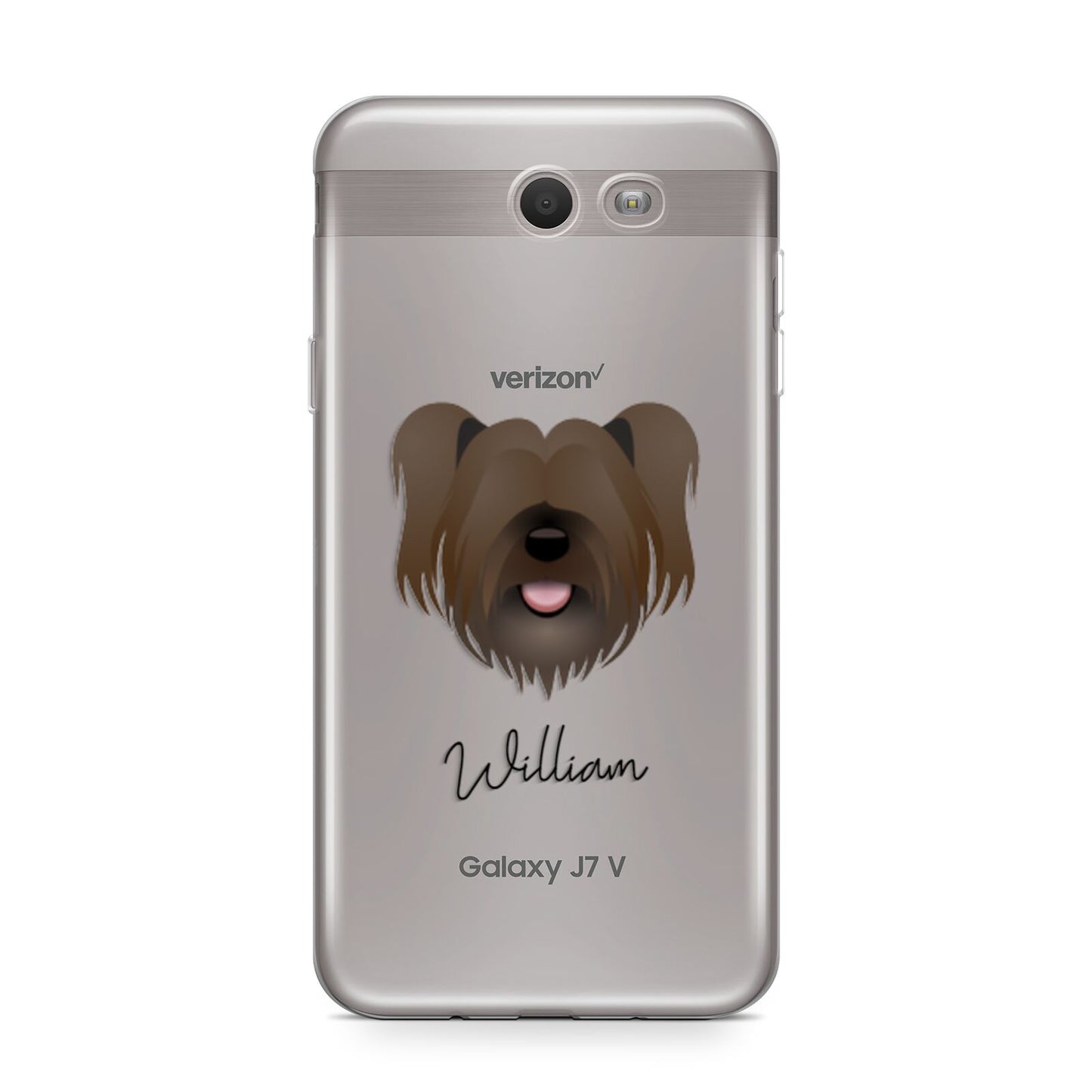 Skye Terrier Personalised Samsung Galaxy J7 2017 Case