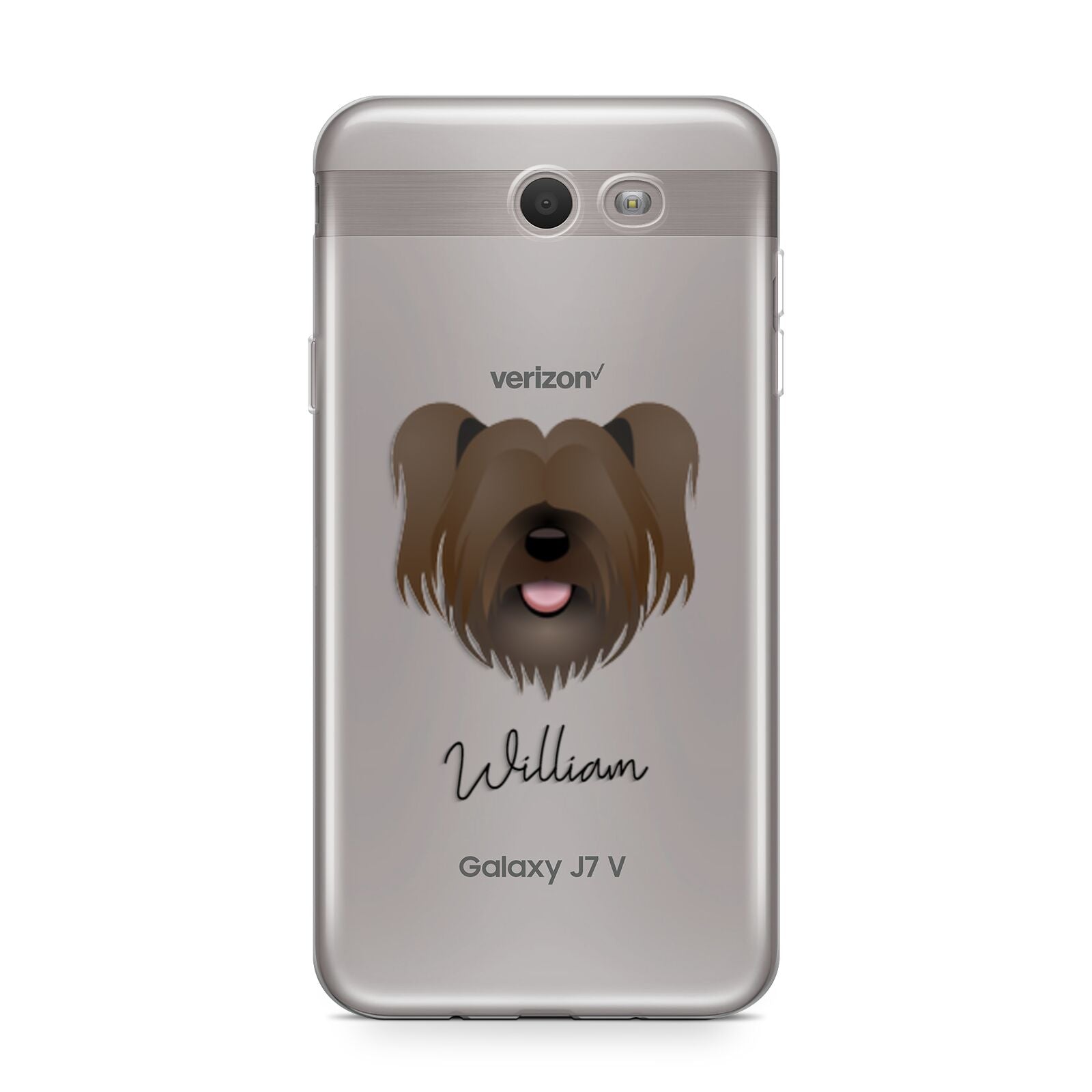 Skye Terrier Personalised Samsung Galaxy J7 2017 Case