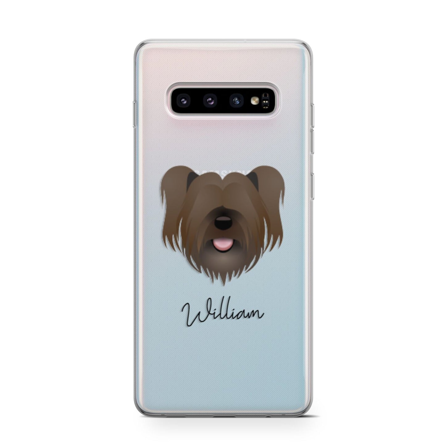 Skye Terrier Personalised Samsung Galaxy S10 Case