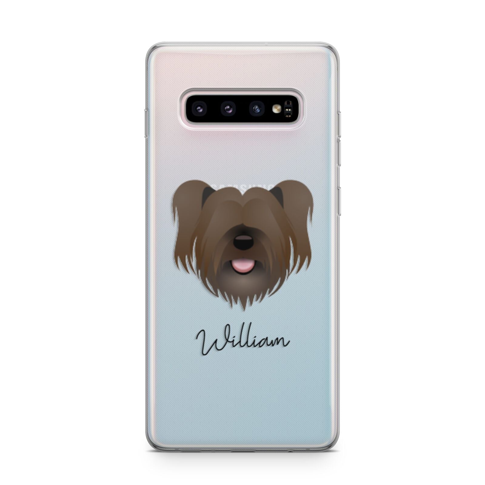 Skye Terrier Personalised Samsung Galaxy S10 Plus Case