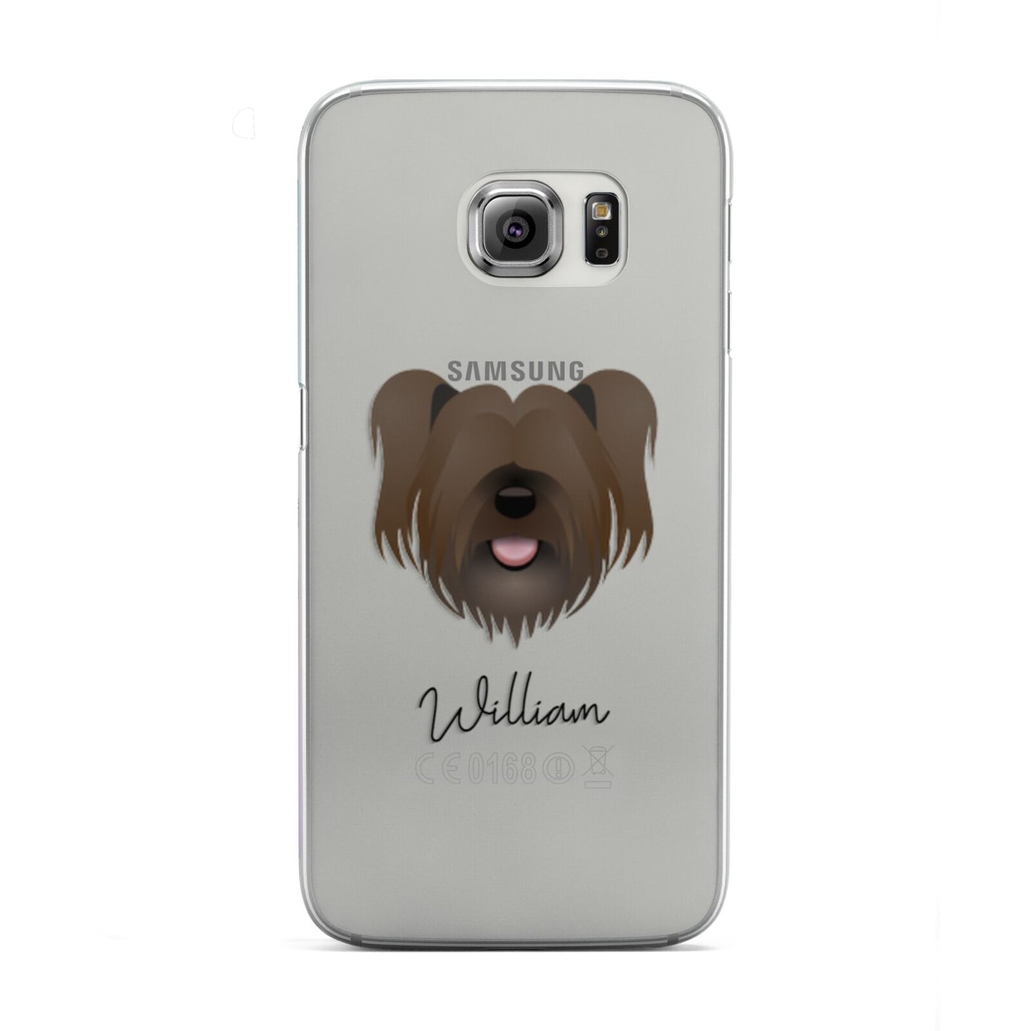 Skye Terrier Personalised Samsung Galaxy S6 Edge Case