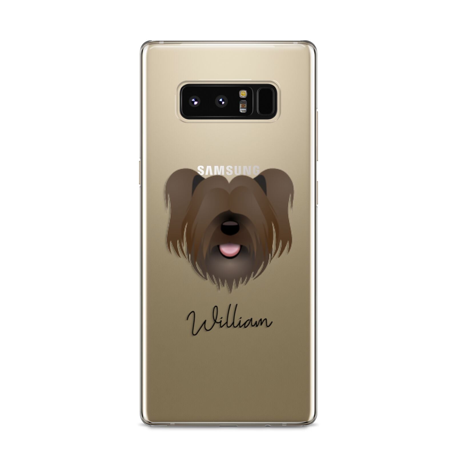 Skye Terrier Personalised Samsung Galaxy S8 Case