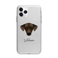 Sloughi Personalised Apple iPhone 11 Pro in Silver with Bumper Case