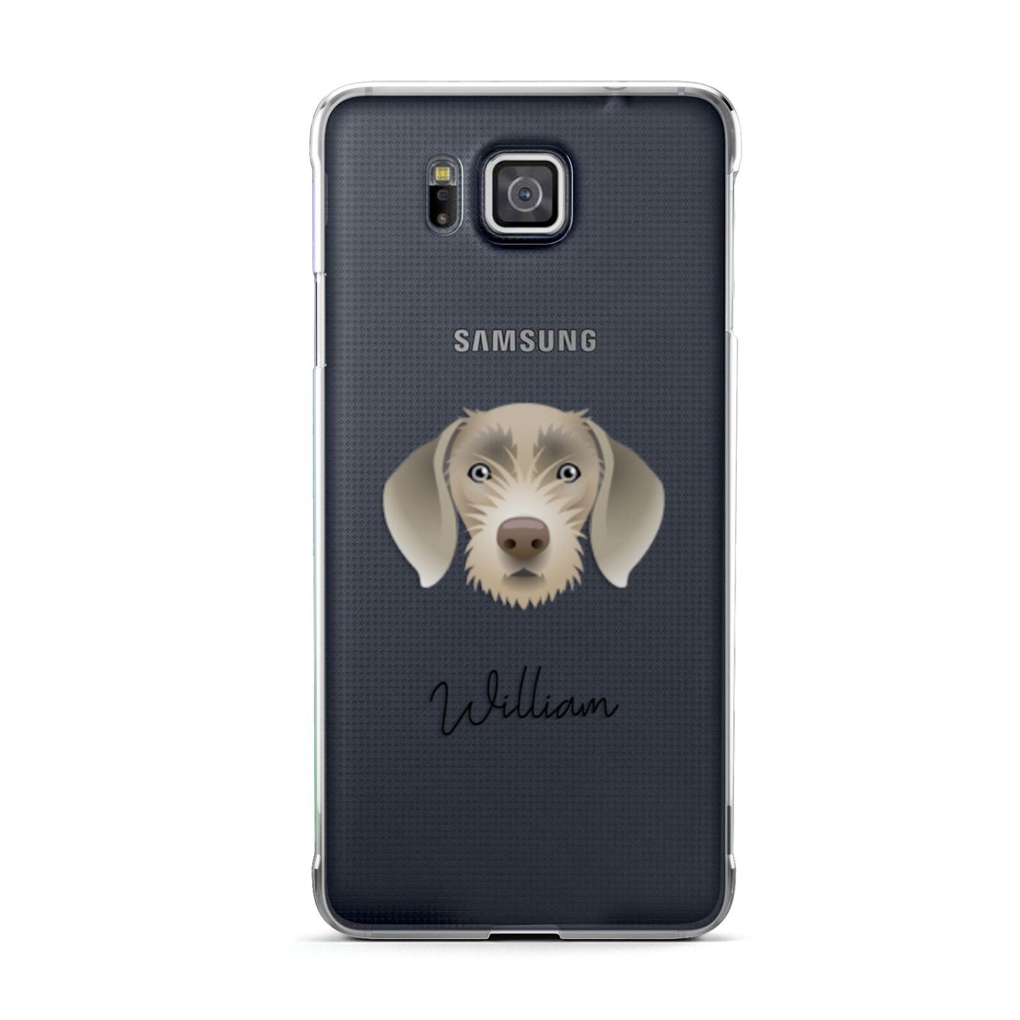 Slovakian Rough Haired Pointer Personalised Samsung Galaxy Alpha Case