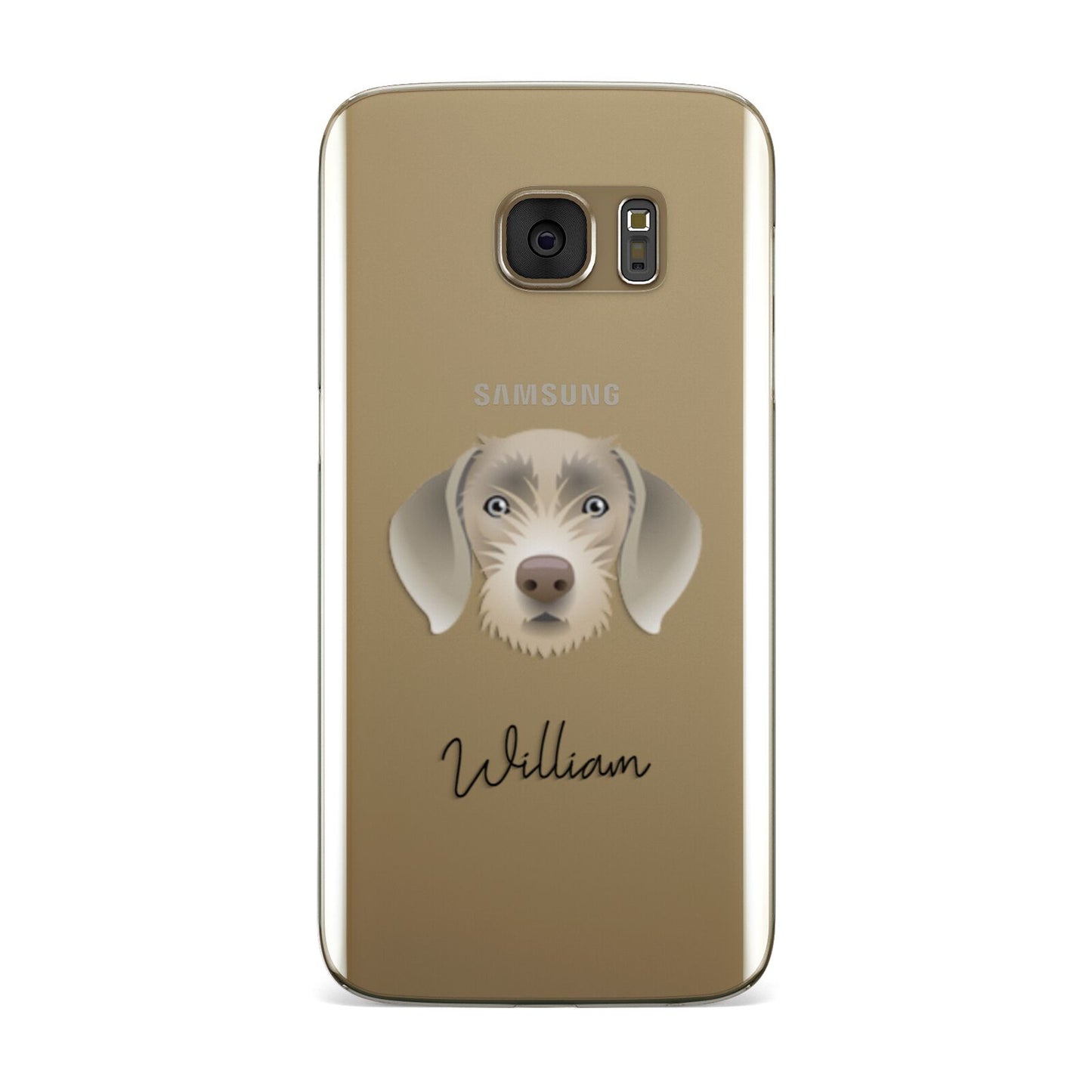 Slovakian Rough Haired Pointer Personalised Samsung Galaxy Case