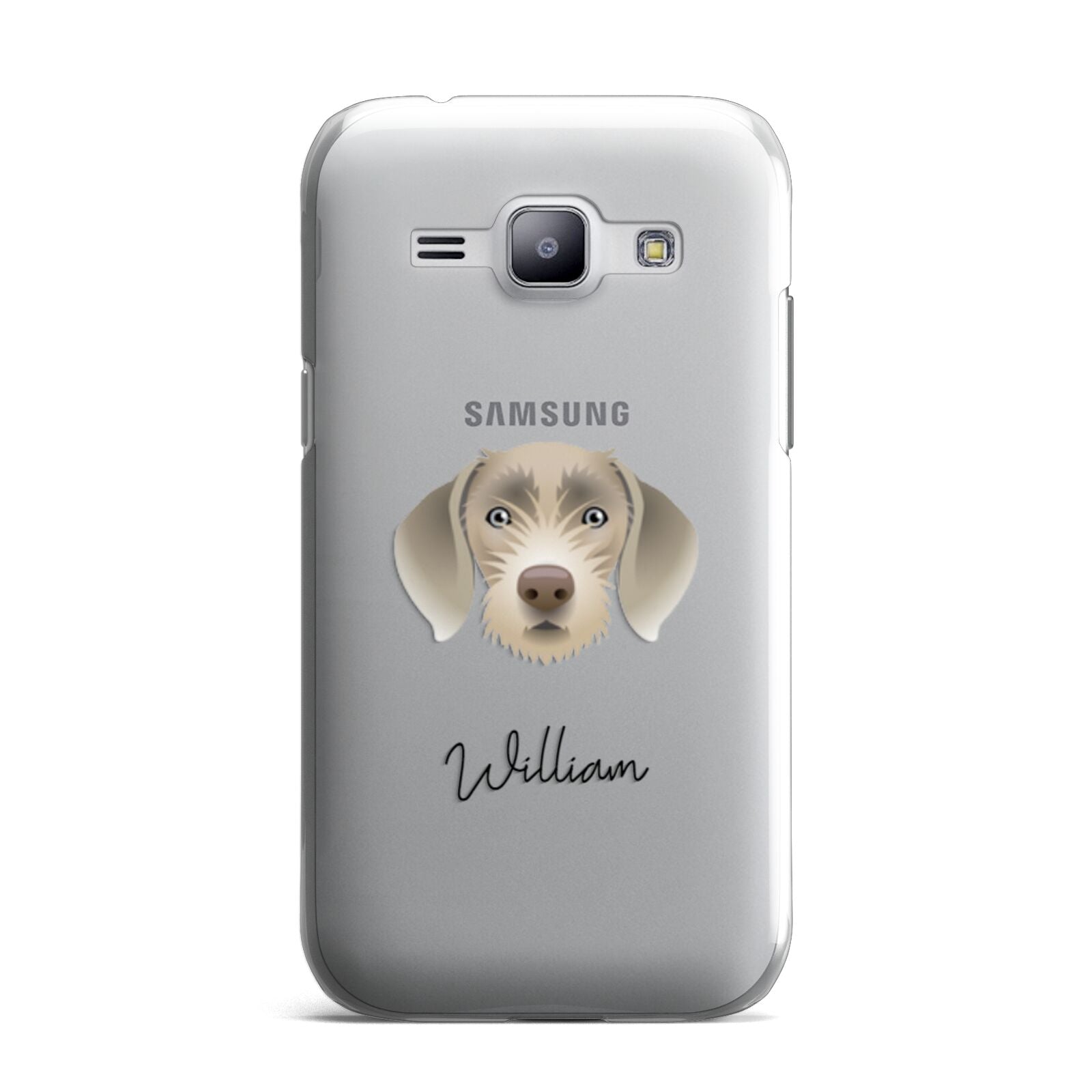 Slovakian Rough Haired Pointer Personalised Samsung Galaxy J1 2015 Case