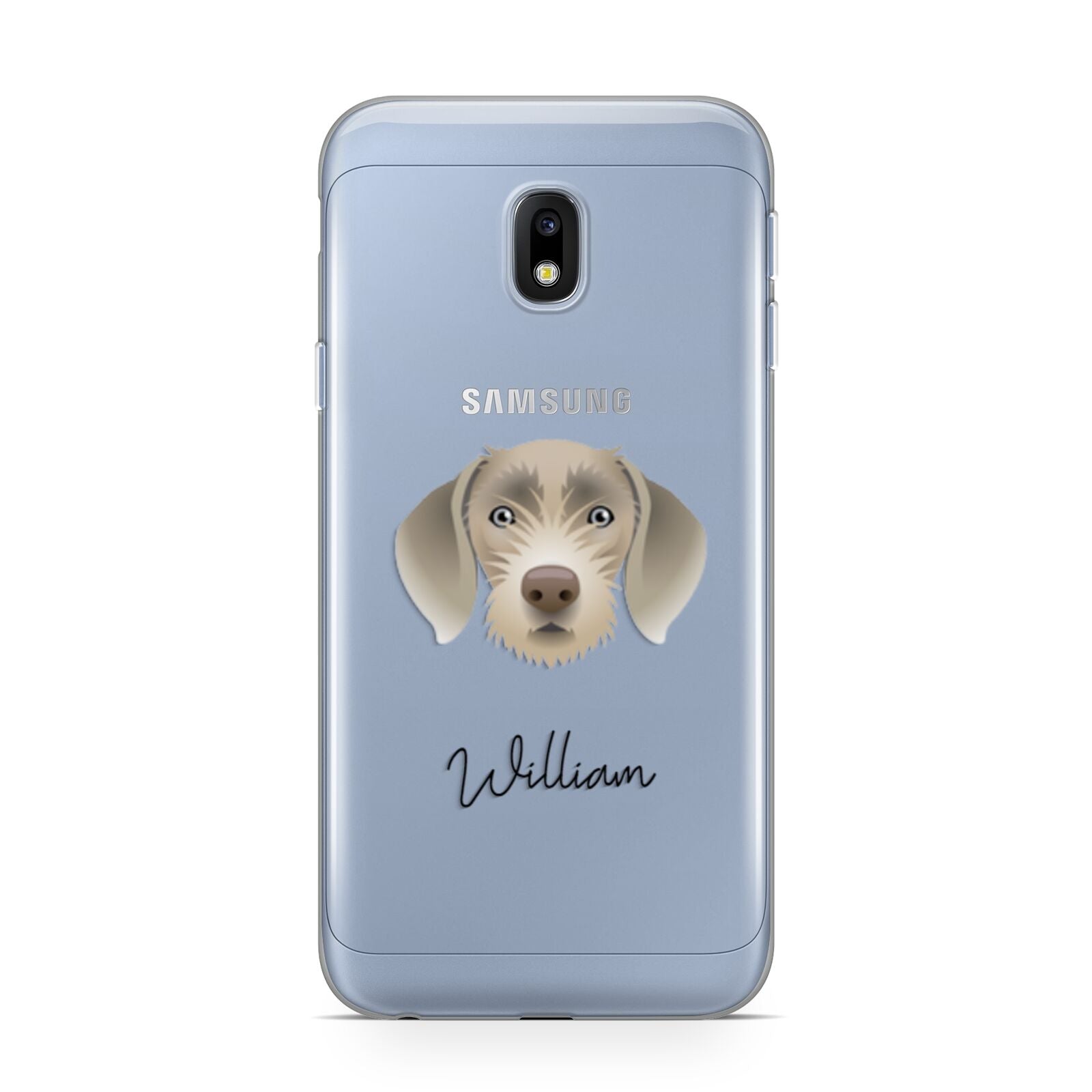 Slovakian Rough Haired Pointer Personalised Samsung Galaxy J3 2017 Case