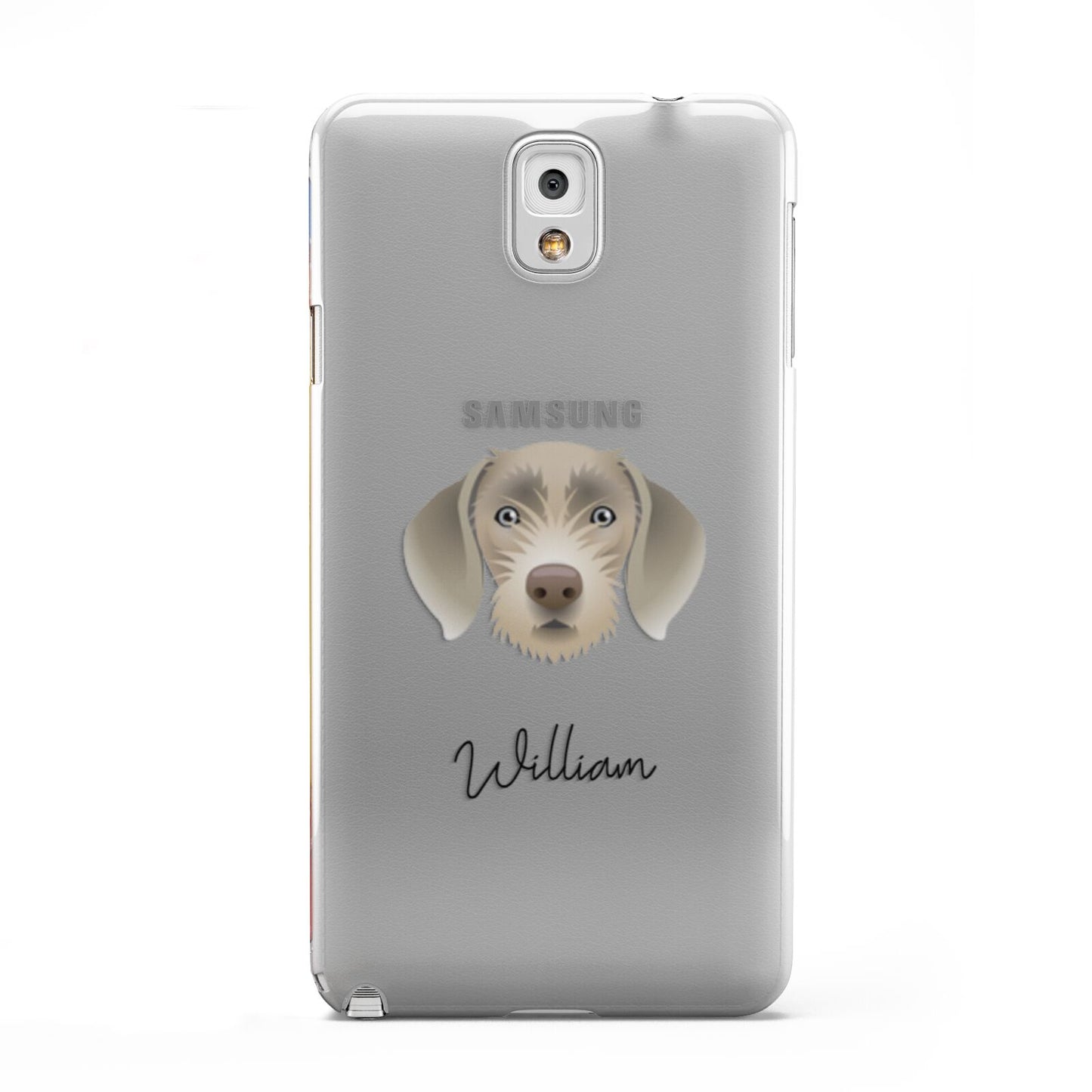 Slovakian Rough Haired Pointer Personalised Samsung Galaxy Note 3 Case