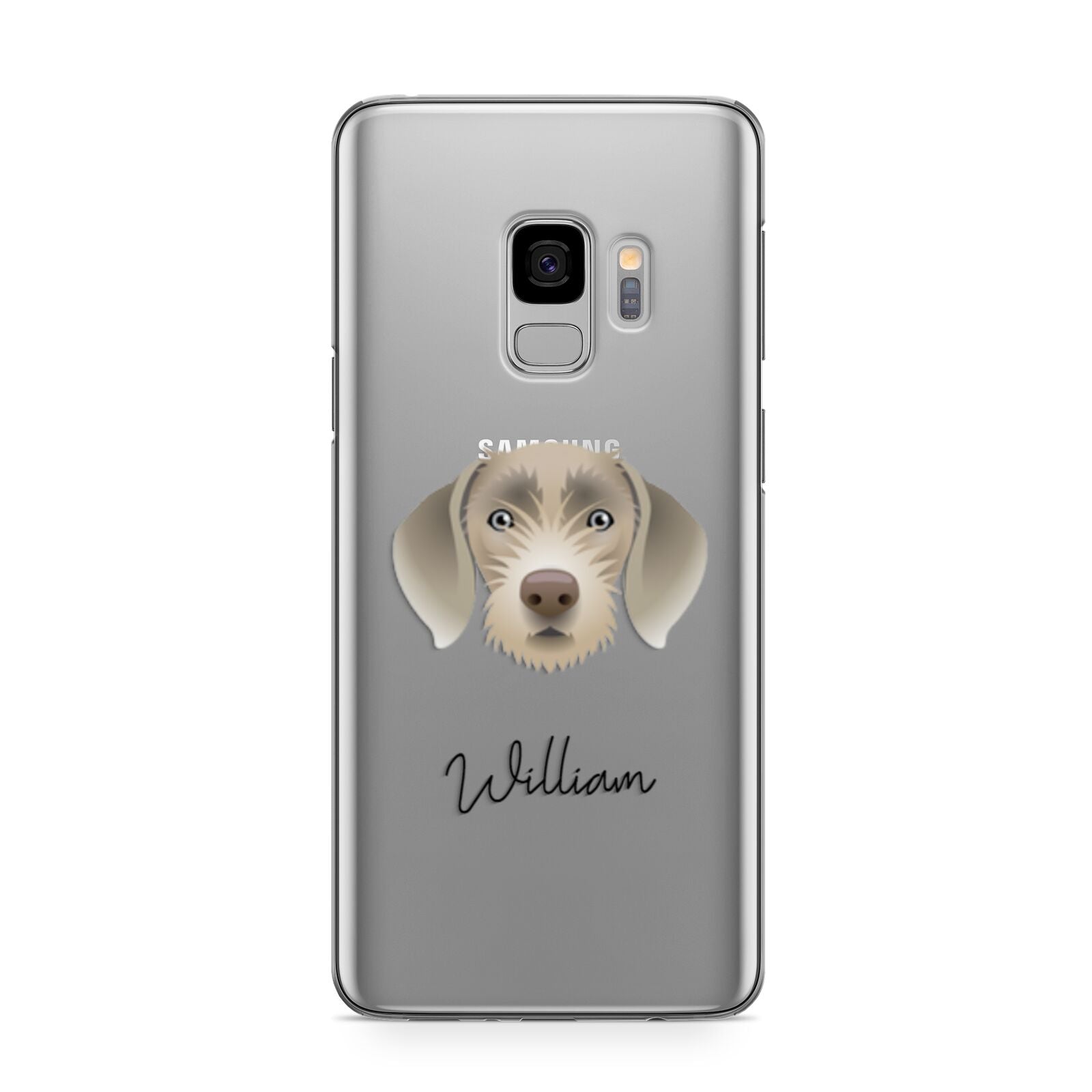 Slovakian Rough Haired Pointer Personalised Samsung Galaxy S9 Case