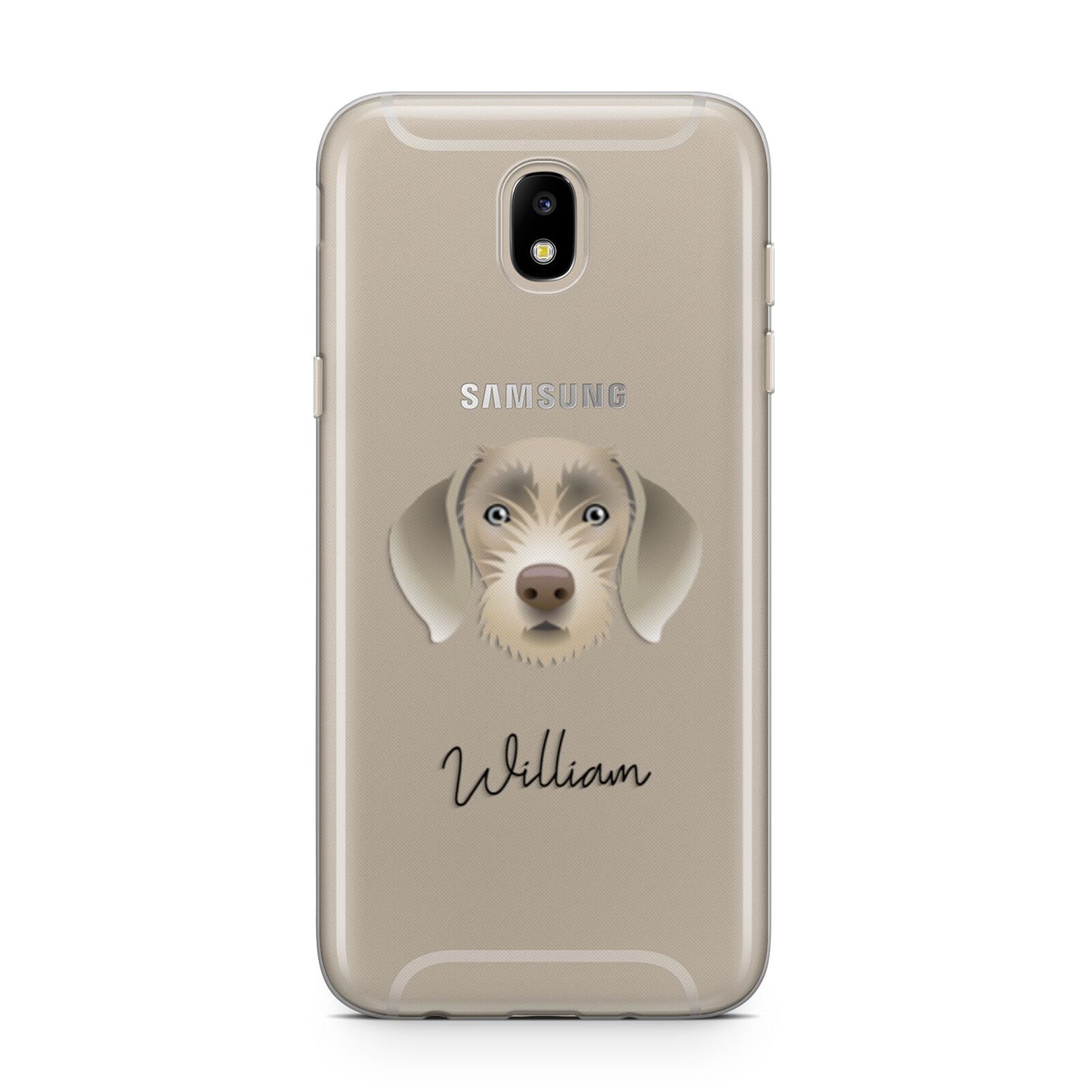 Slovakian Rough Haired Pointer Personalised Samsung J5 2017 Case