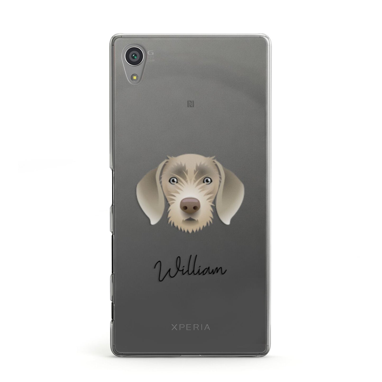 Slovakian Rough Haired Pointer Personalised Sony Xperia Case