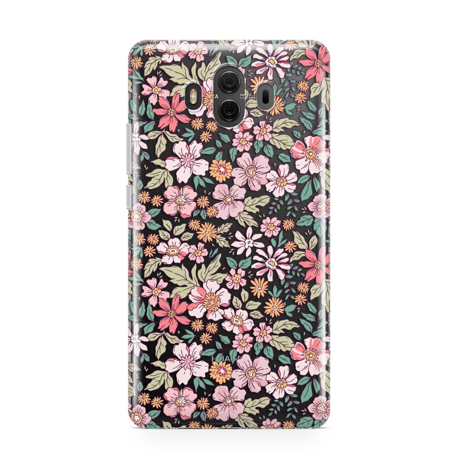 Small Floral Pattern Huawei Mate 10 Protective Phone Case