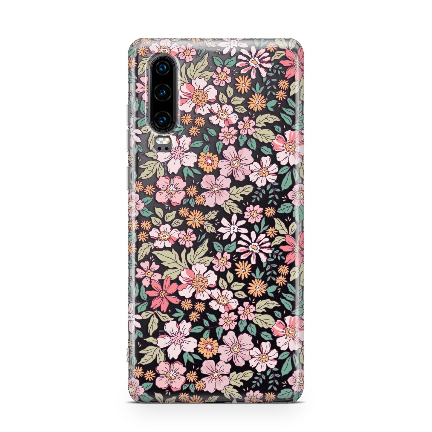 Small Floral Pattern Huawei P30 Phone Case