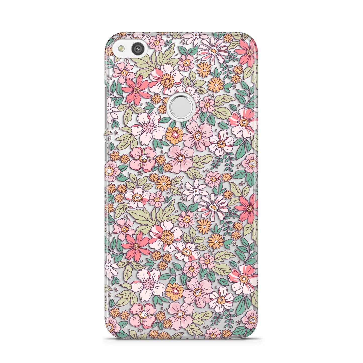 Small Floral Pattern Huawei P8 Lite Case