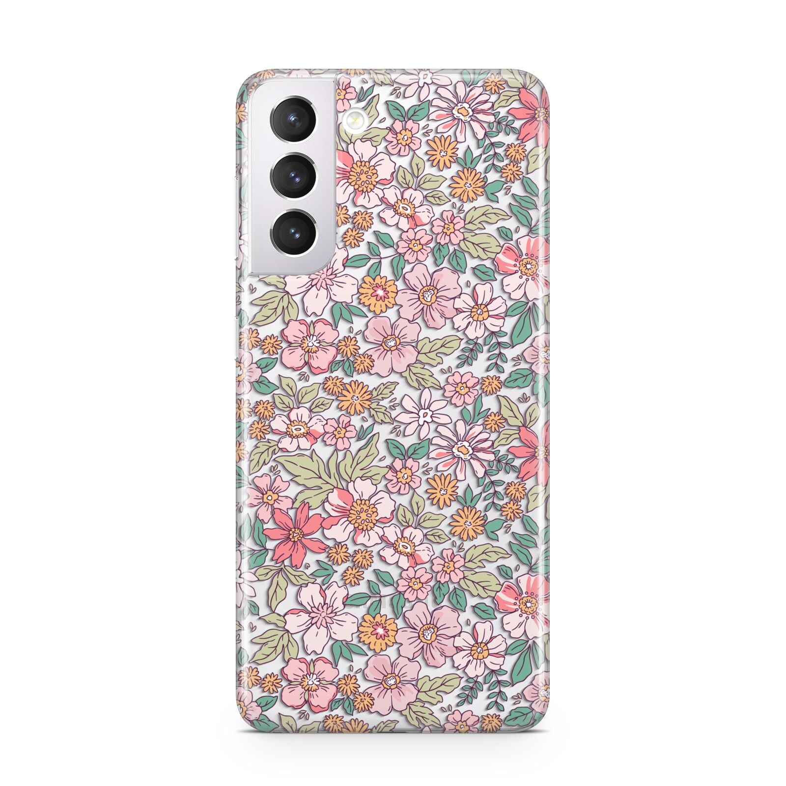 Small Floral Pattern Samsung S21 Case