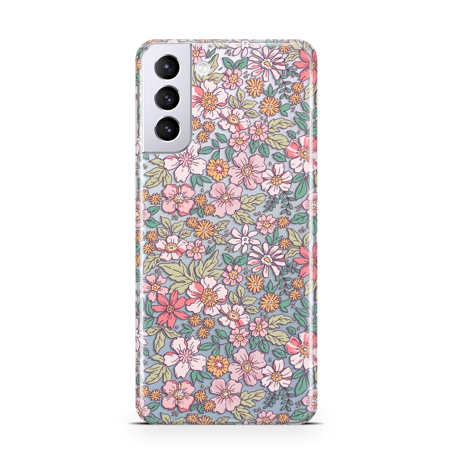 Small Floral Pattern Samsung S21 Plus Case