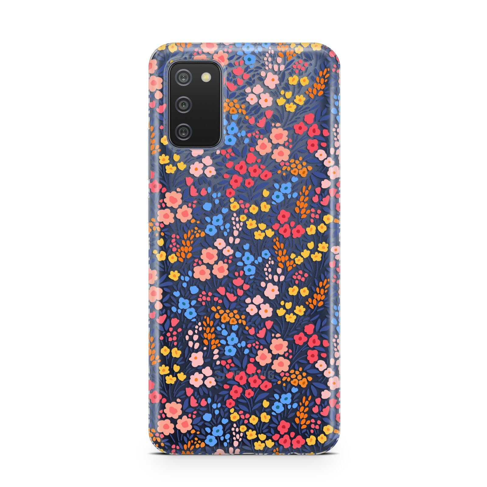 Small Flowers Samsung A02s Case