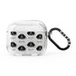 Small Munsterlander Icon with Name AirPods Glitter Case 3rd Gen