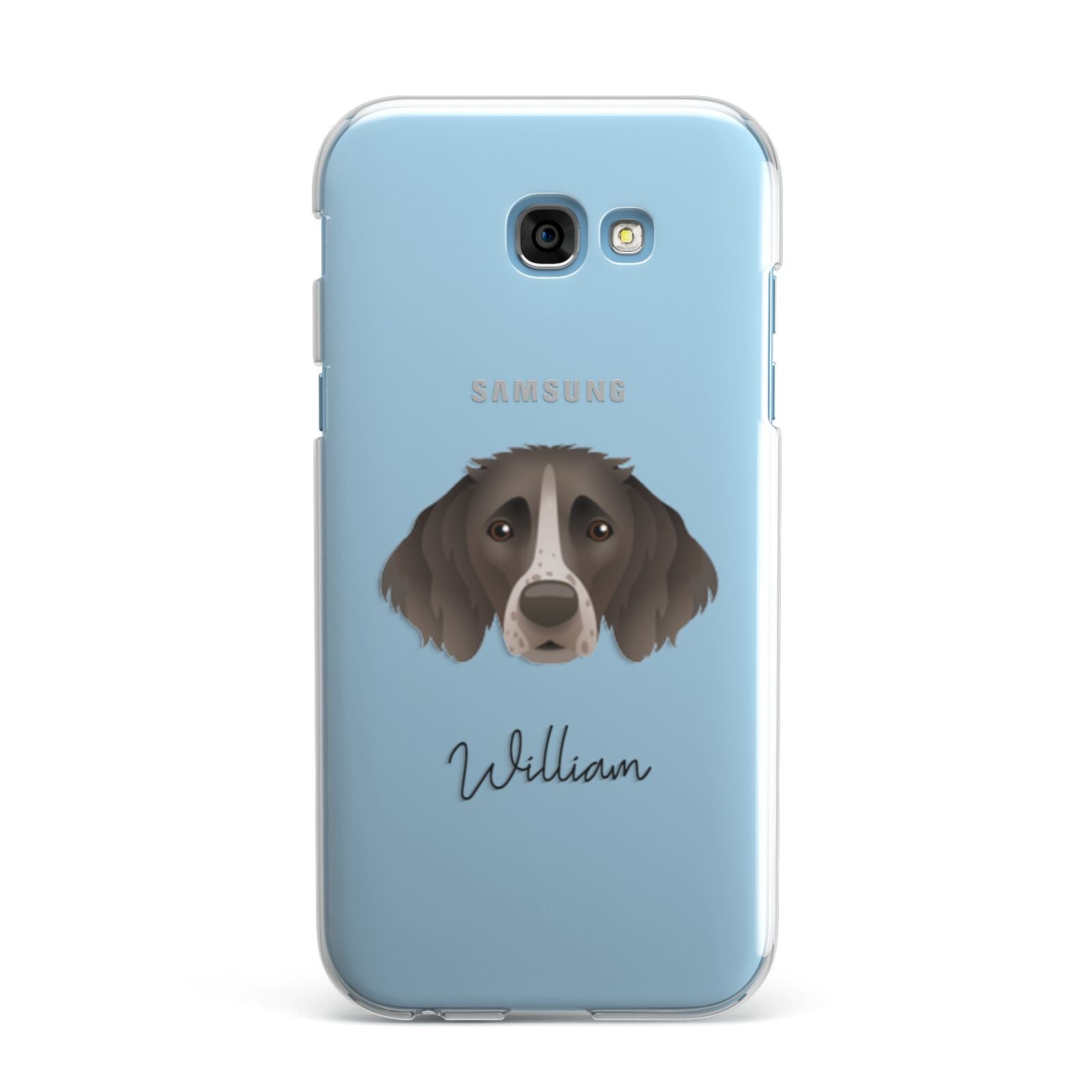 Small Munsterlander Personalised Samsung Galaxy A7 2017 Case