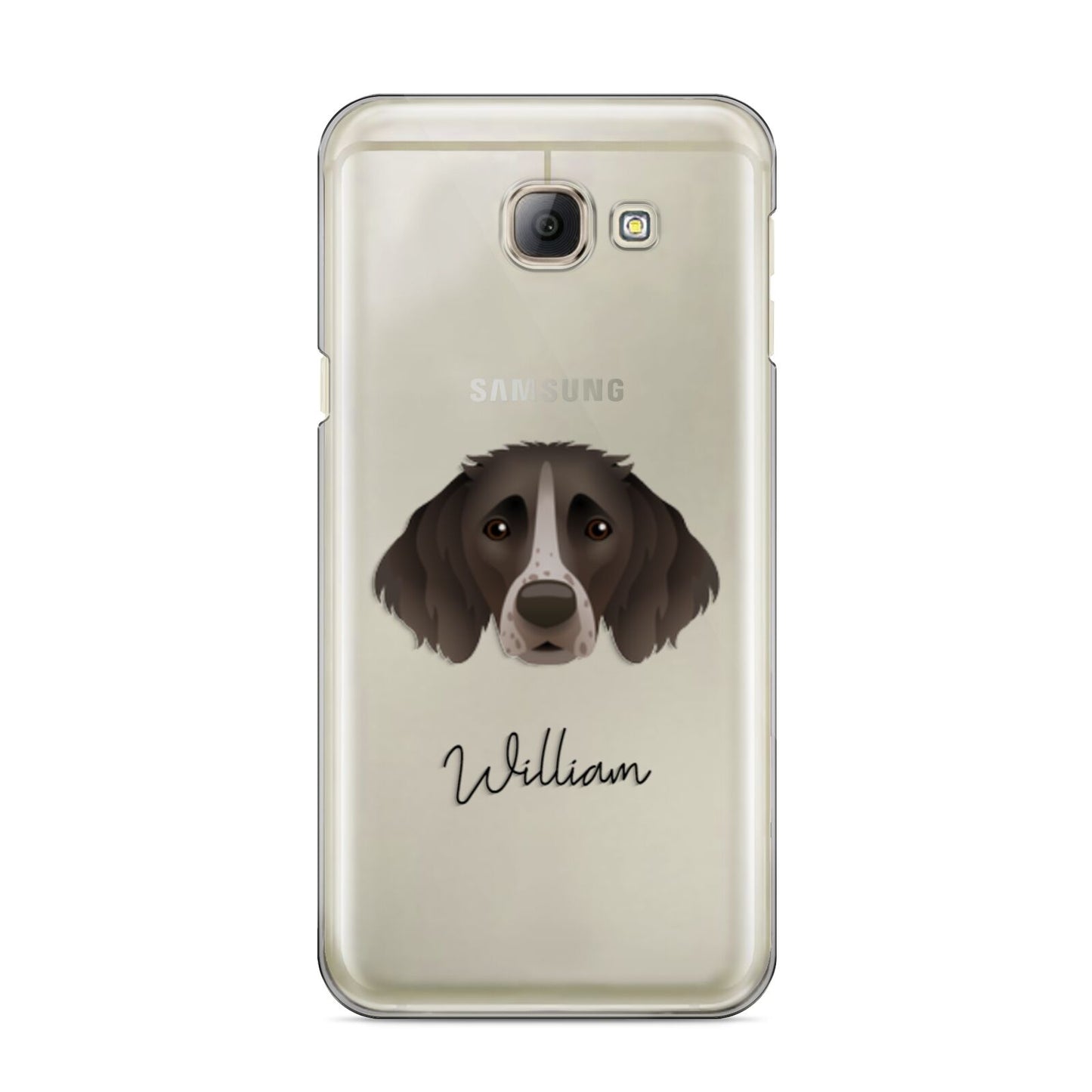 Small Munsterlander Personalised Samsung Galaxy A8 2016 Case