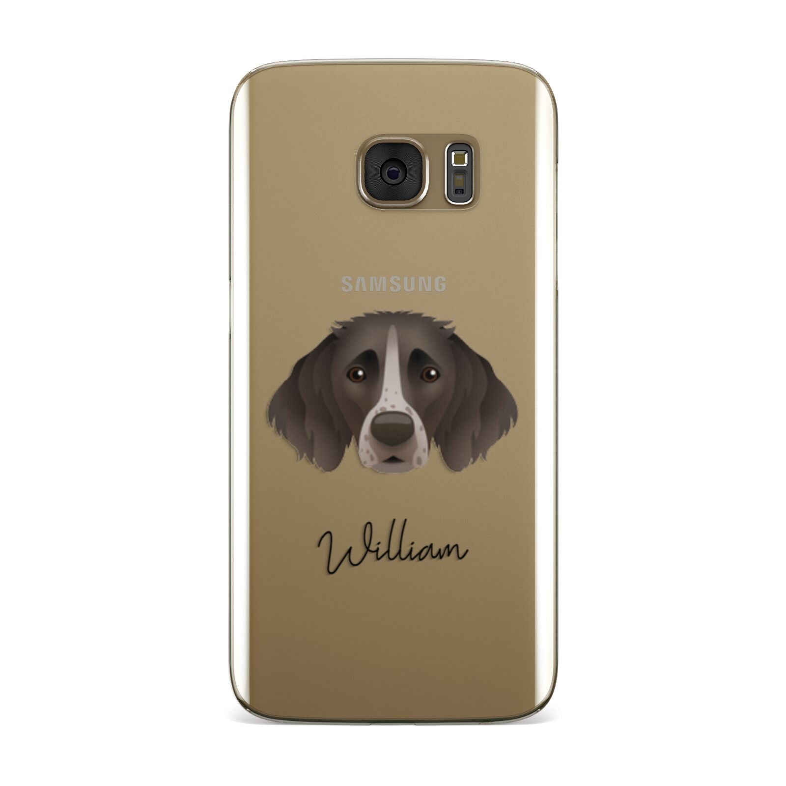 Small Munsterlander Personalised Samsung Galaxy Case