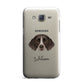 Small Munsterlander Personalised Samsung Galaxy J7 Case