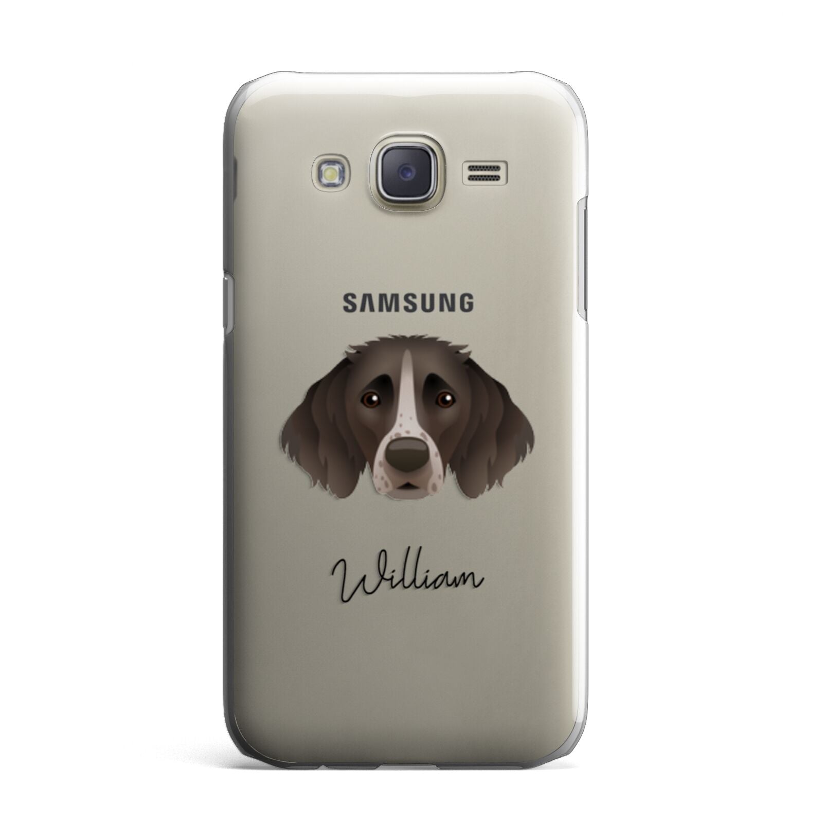 Small Munsterlander Personalised Samsung Galaxy J7 Case