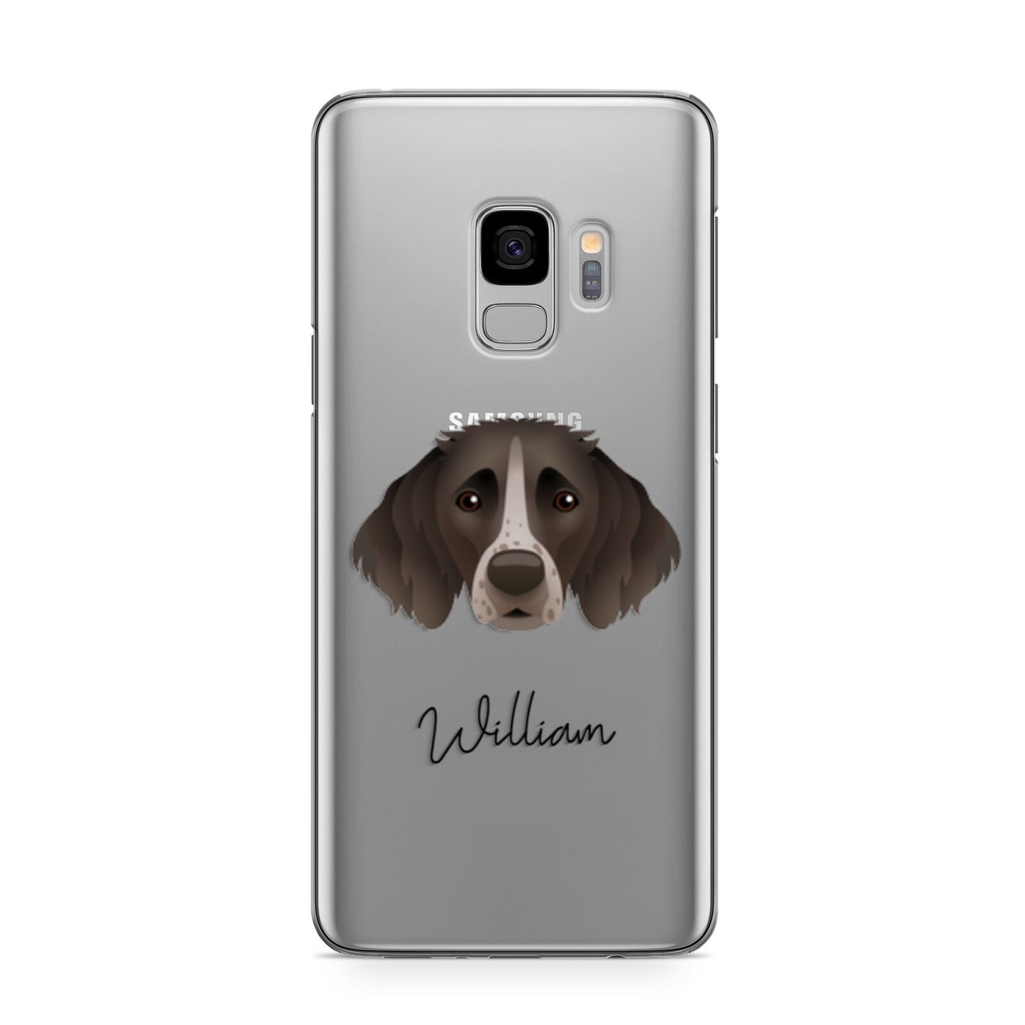 Small Munsterlander Personalised Samsung Galaxy S9 Case