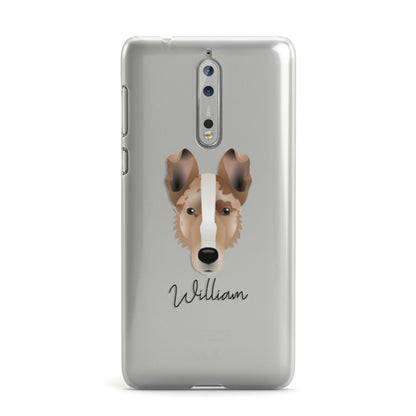 Smooth Collie Personalised Nokia Case