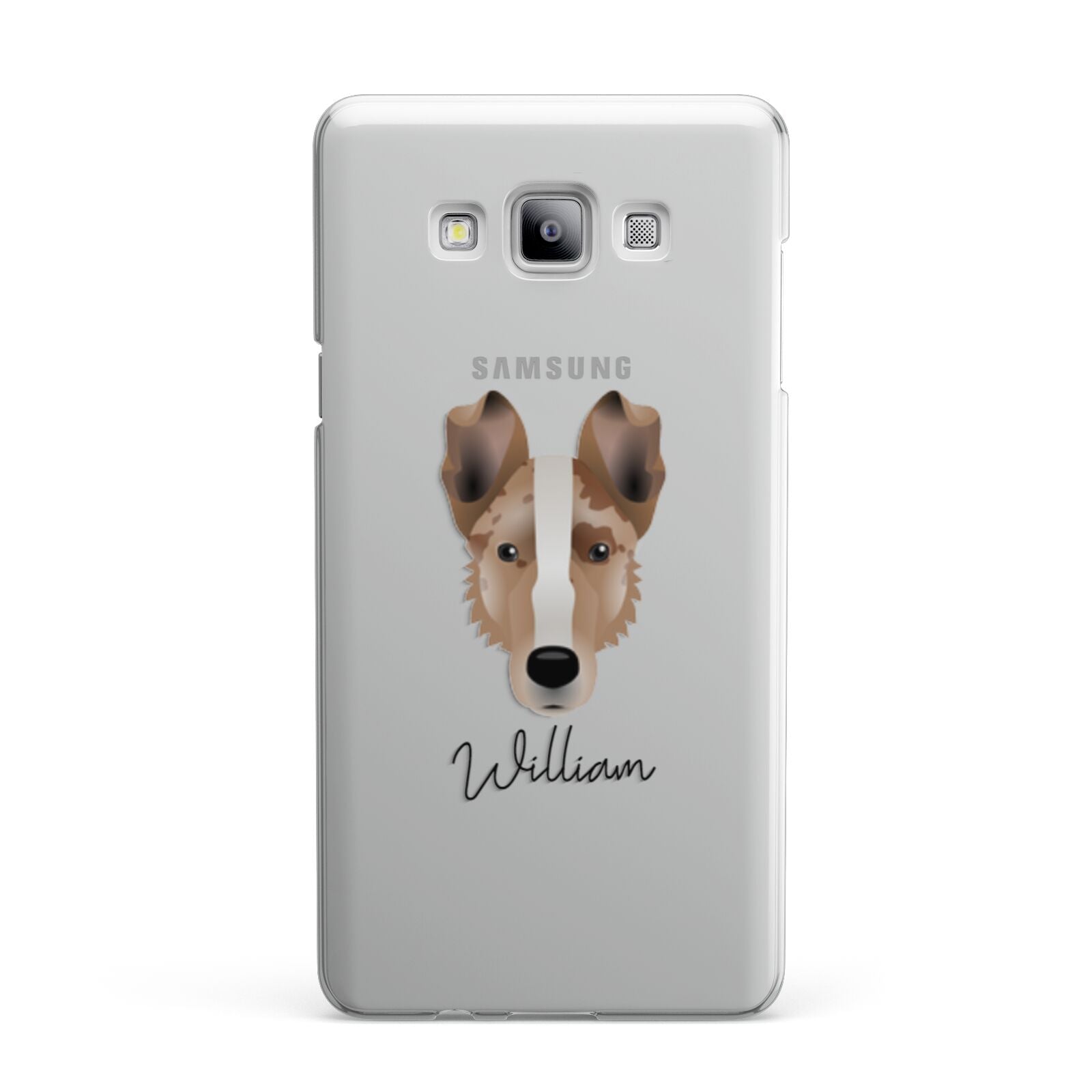 Smooth Collie Personalised Samsung Galaxy A7 2015 Case