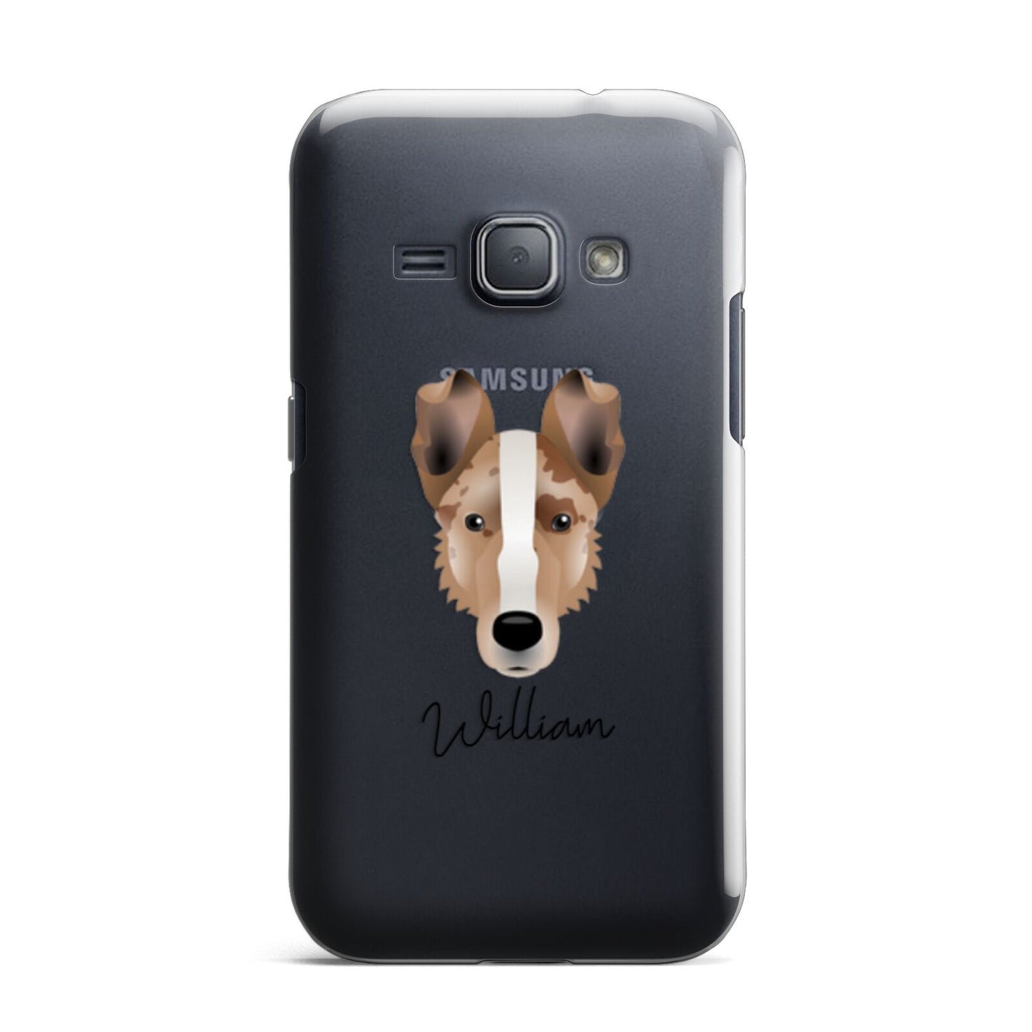 Smooth Collie Personalised Samsung Galaxy J1 2016 Case