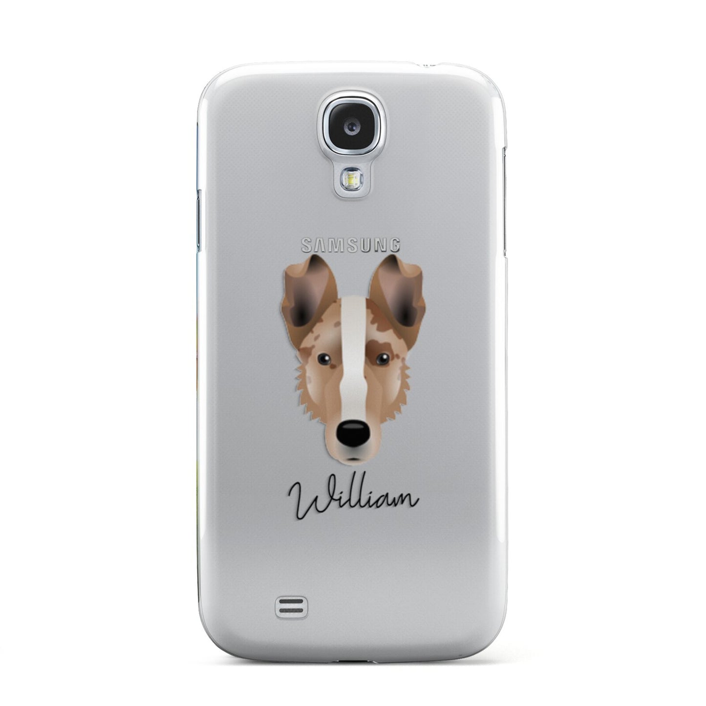 Smooth Collie Personalised Samsung Galaxy S4 Case