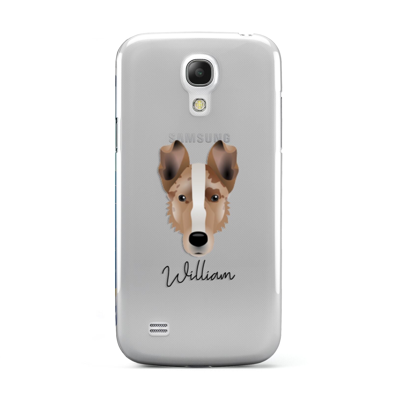 Smooth Collie Personalised Samsung Galaxy S4 Mini Case