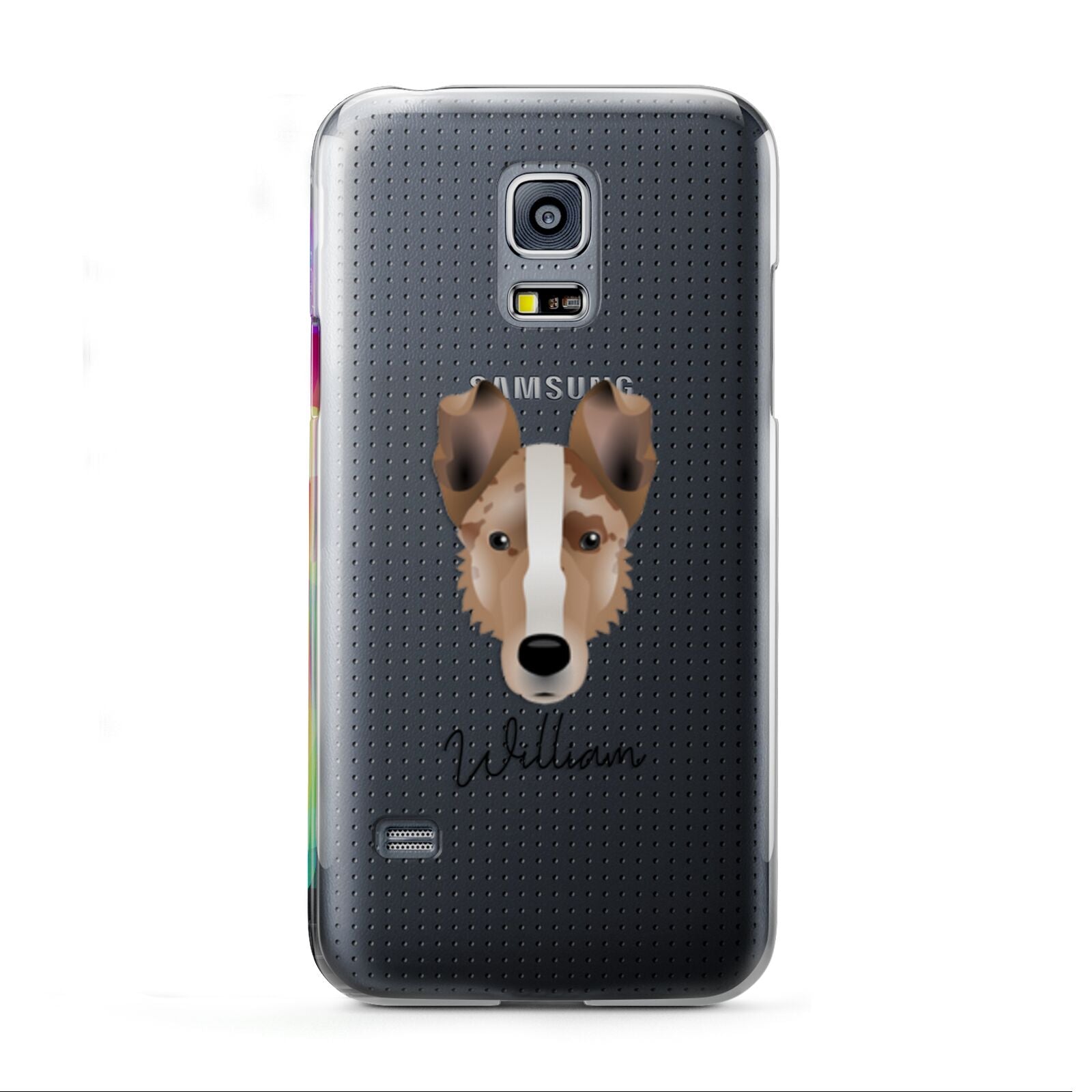 Smooth Collie Personalised Samsung Galaxy S5 Mini Case