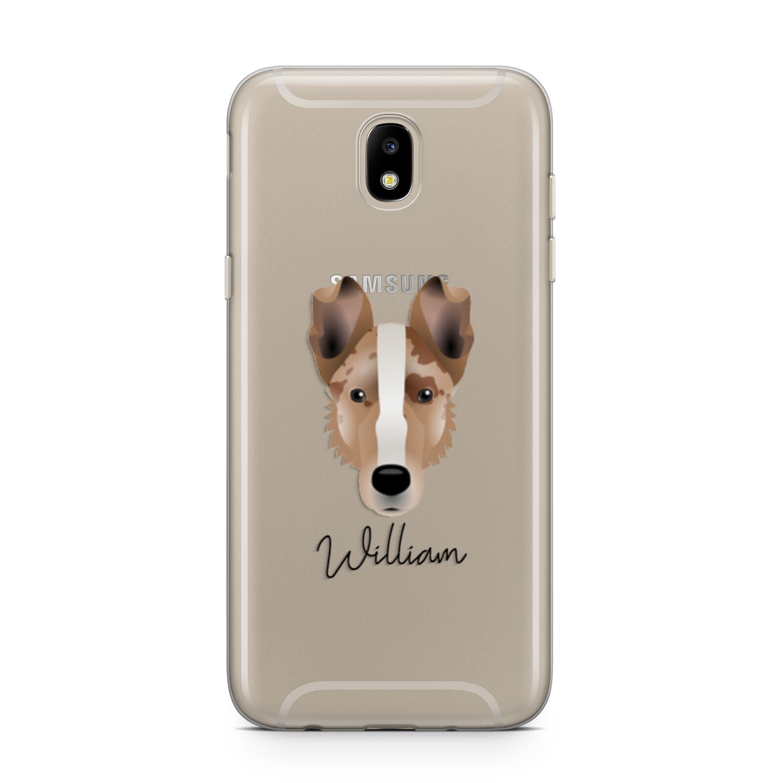 Smooth Collie Personalised Samsung J5 2017 Case