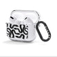 Snake Pattern AirPods Clear Case 3rd Gen Side Image