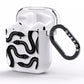 Snake Pattern AirPods Clear Case Side Image