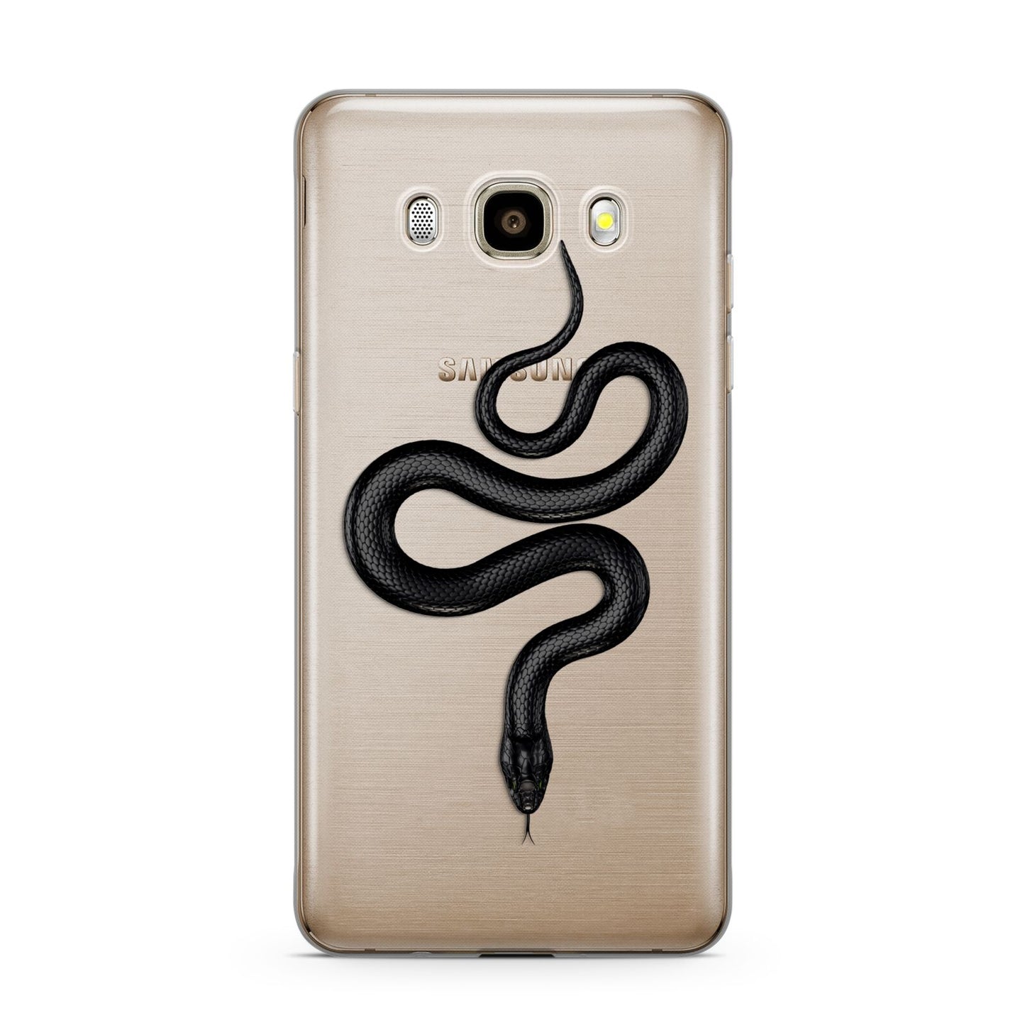 Snake Samsung Galaxy J7 2016 Case on gold phone