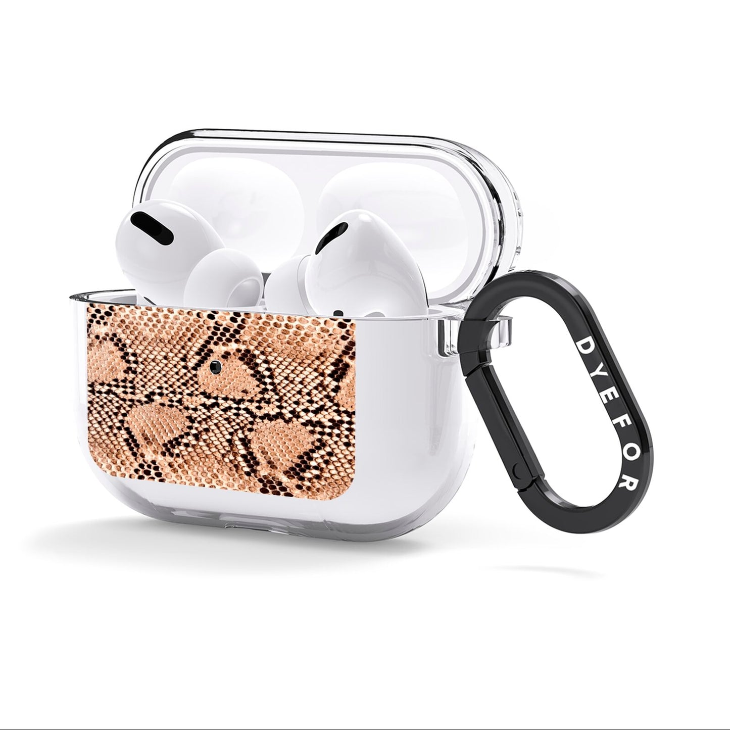 Snakeskin AirPods Clear Case 3rd Gen Side Image