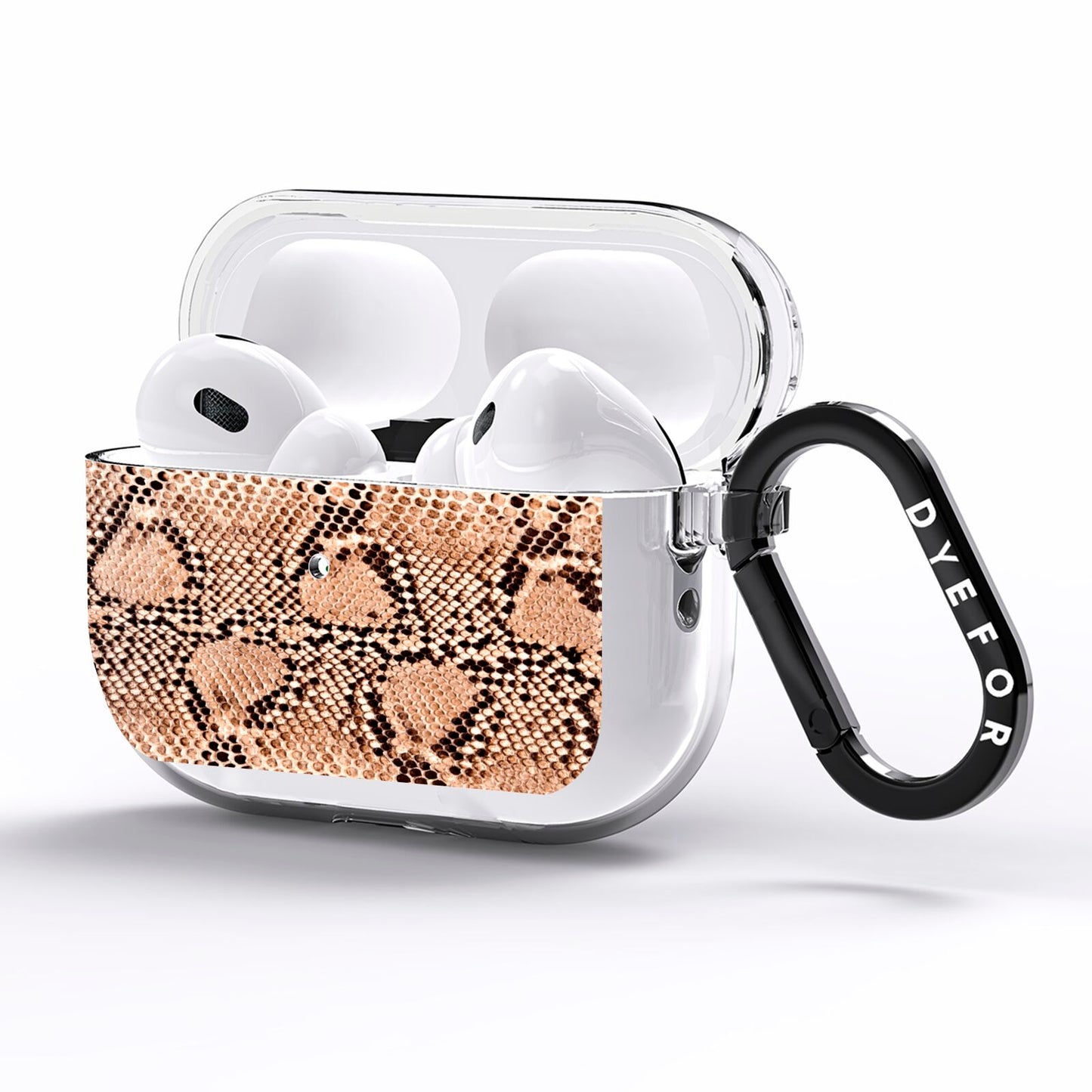 Snakeskin AirPods Pro Clear Case Side Image