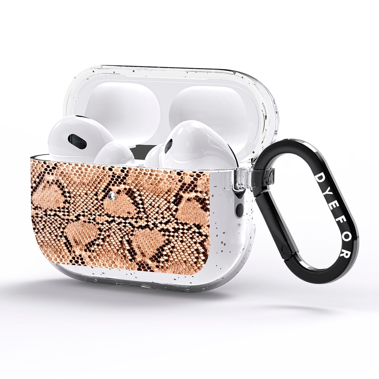 Snakeskin AirPods Pro Glitter Case Side Image