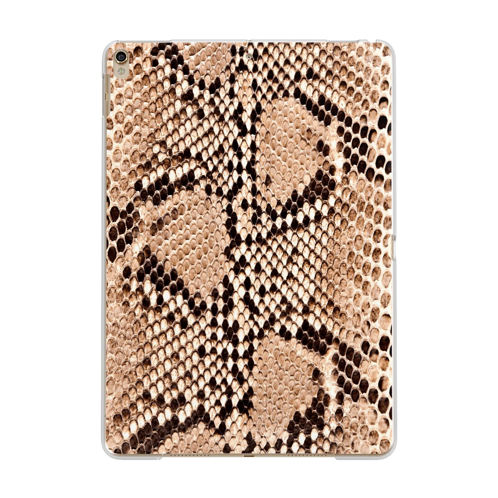 Snakeskin Apple iPad Gold Case