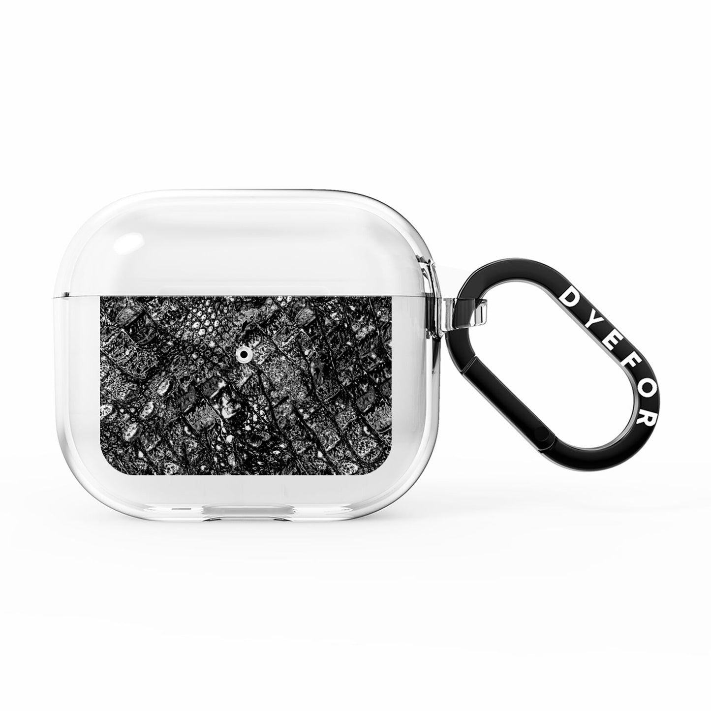 Snakeskin Design AirPods Clear Case 3rd Gen