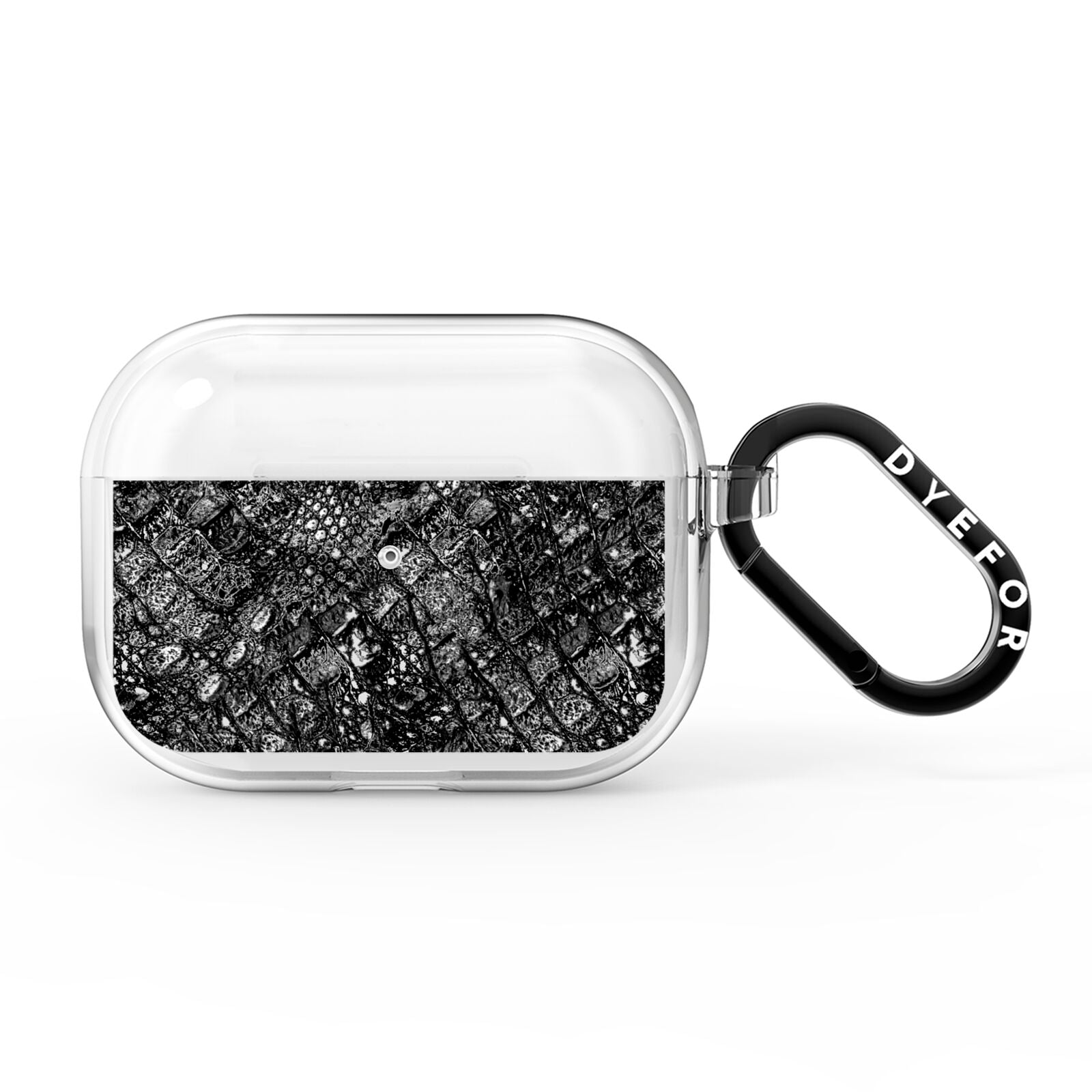 Snakeskin Design AirPods Pro Clear Case