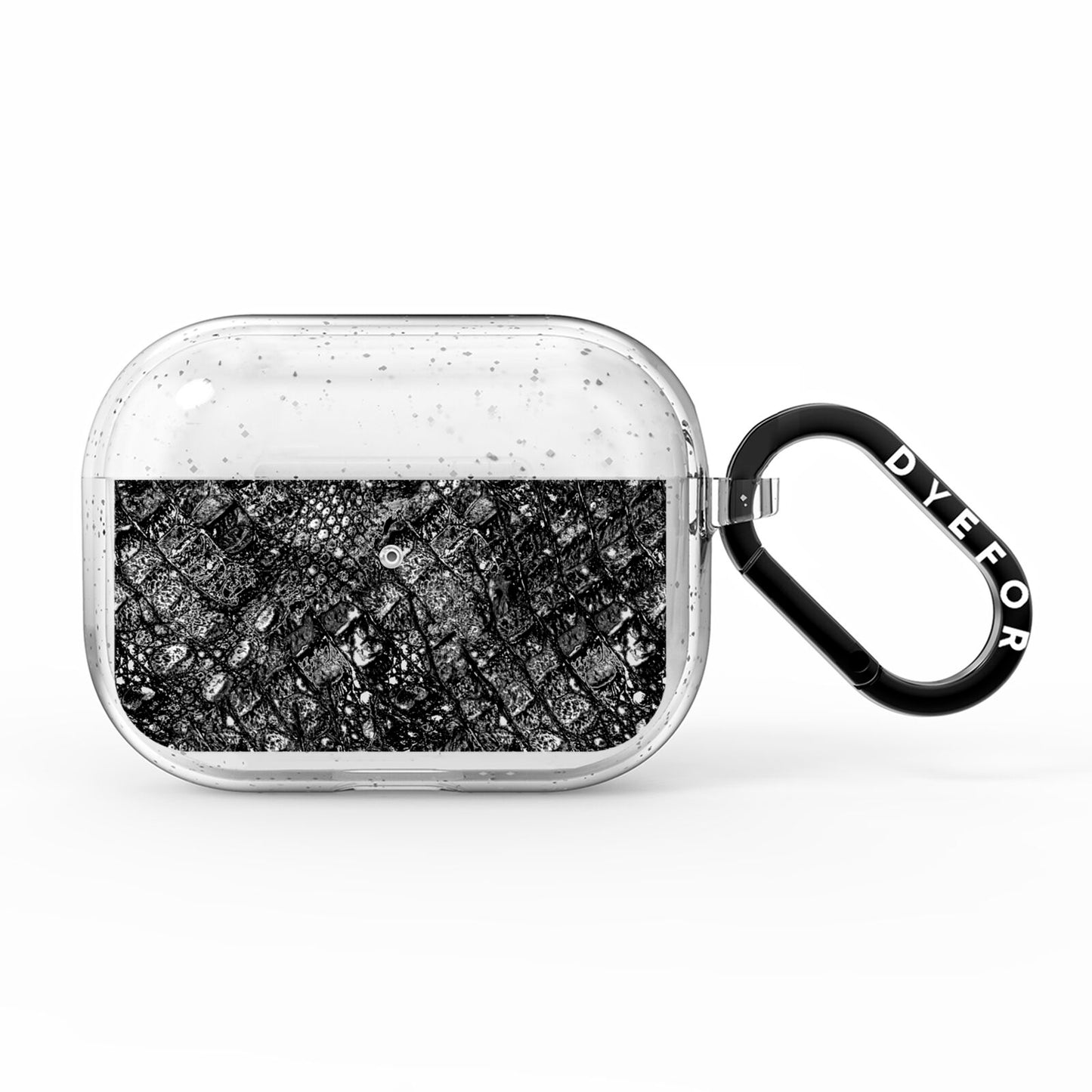 Snakeskin Design AirPods Pro Glitter Case