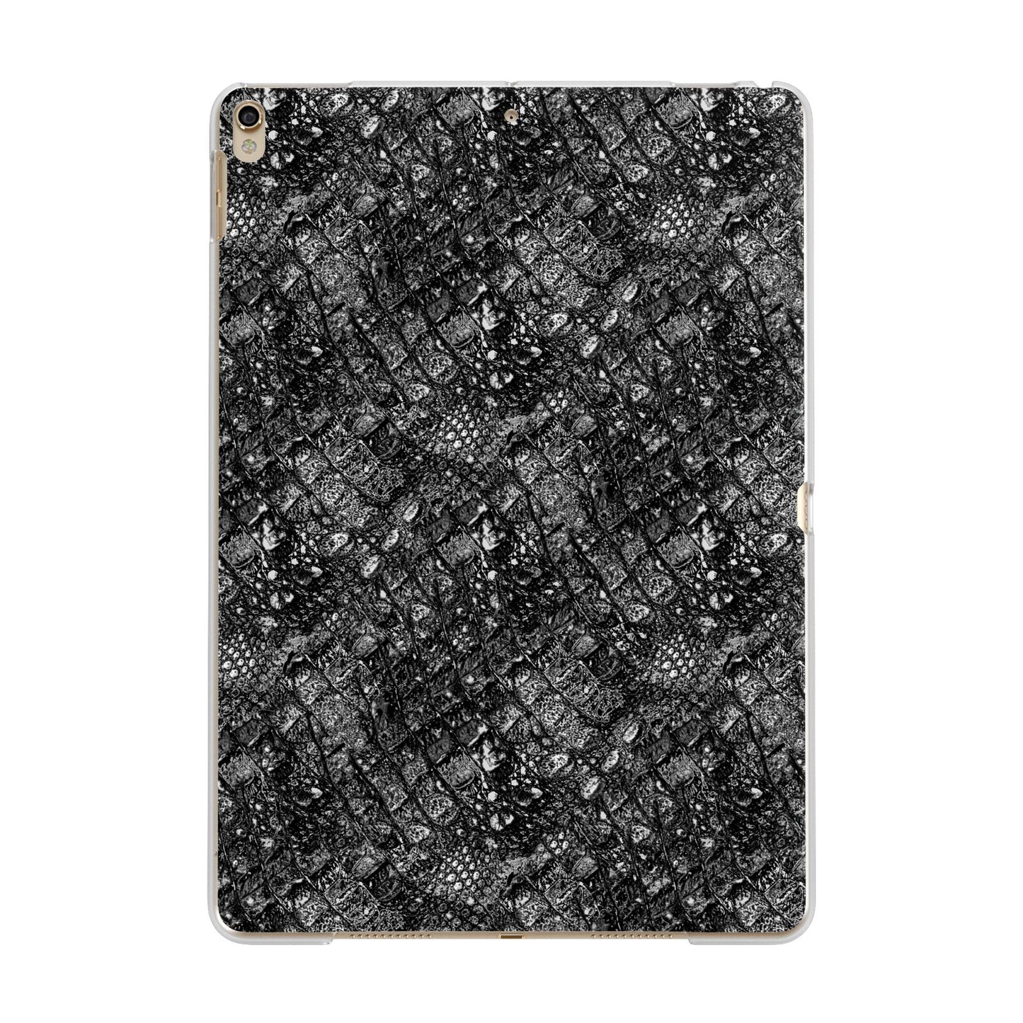 Snakeskin Design Apple iPad Gold Case