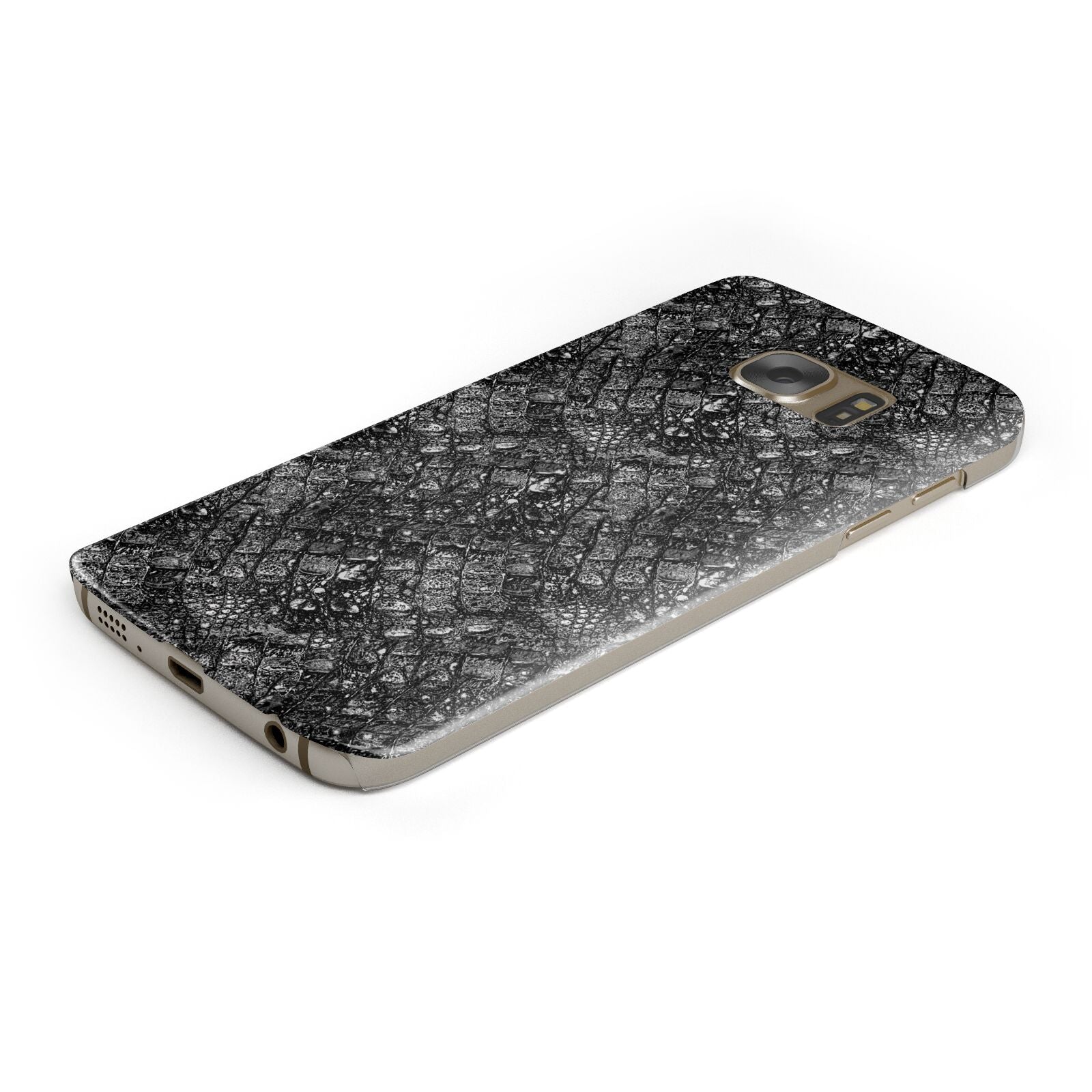 Snakeskin Design Samsung Galaxy Case Bottom Cutout